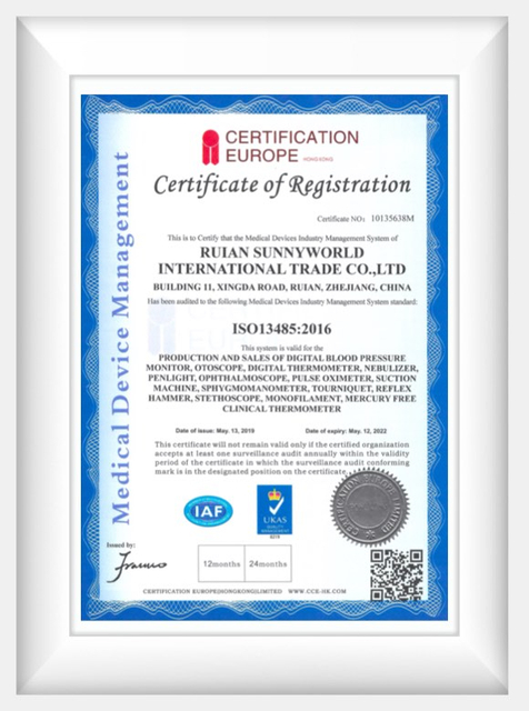 certificate of registeation