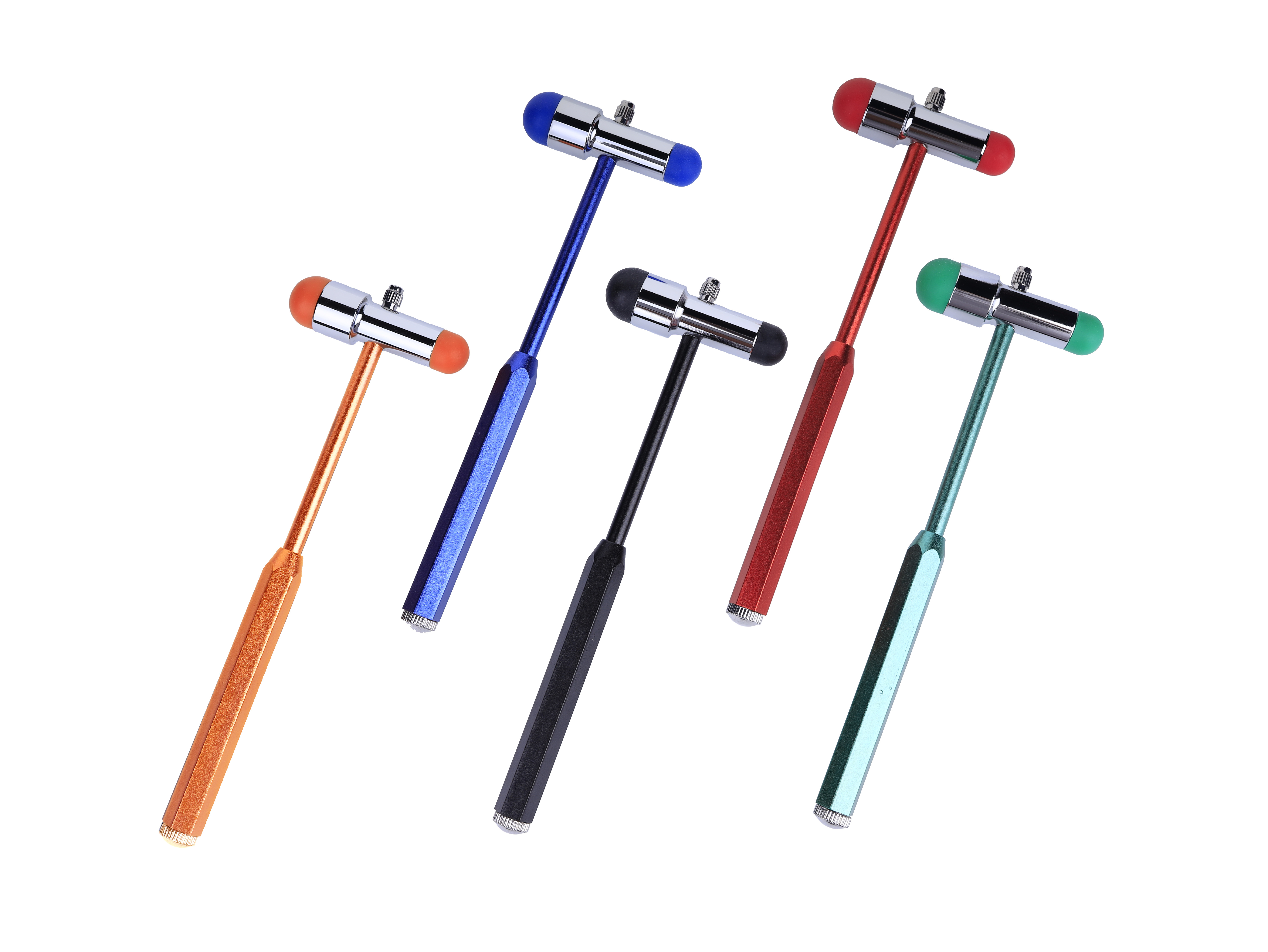 SW-H01B Colorful Handle Copper Sliver Neurological Reflex Hammer Percussion Diagnostic Hammer Medical Toit Kit