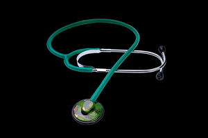 SW-ST55 Medical Equipment Single Head Two Diaphragm Colorful Veterinary Stethoscope With Hard Case For Student Adult