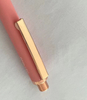 SW-PL82 Rose Pink LED Yellow Light Medical Penlight Pen Torch Flashlight with Pupil Gauge