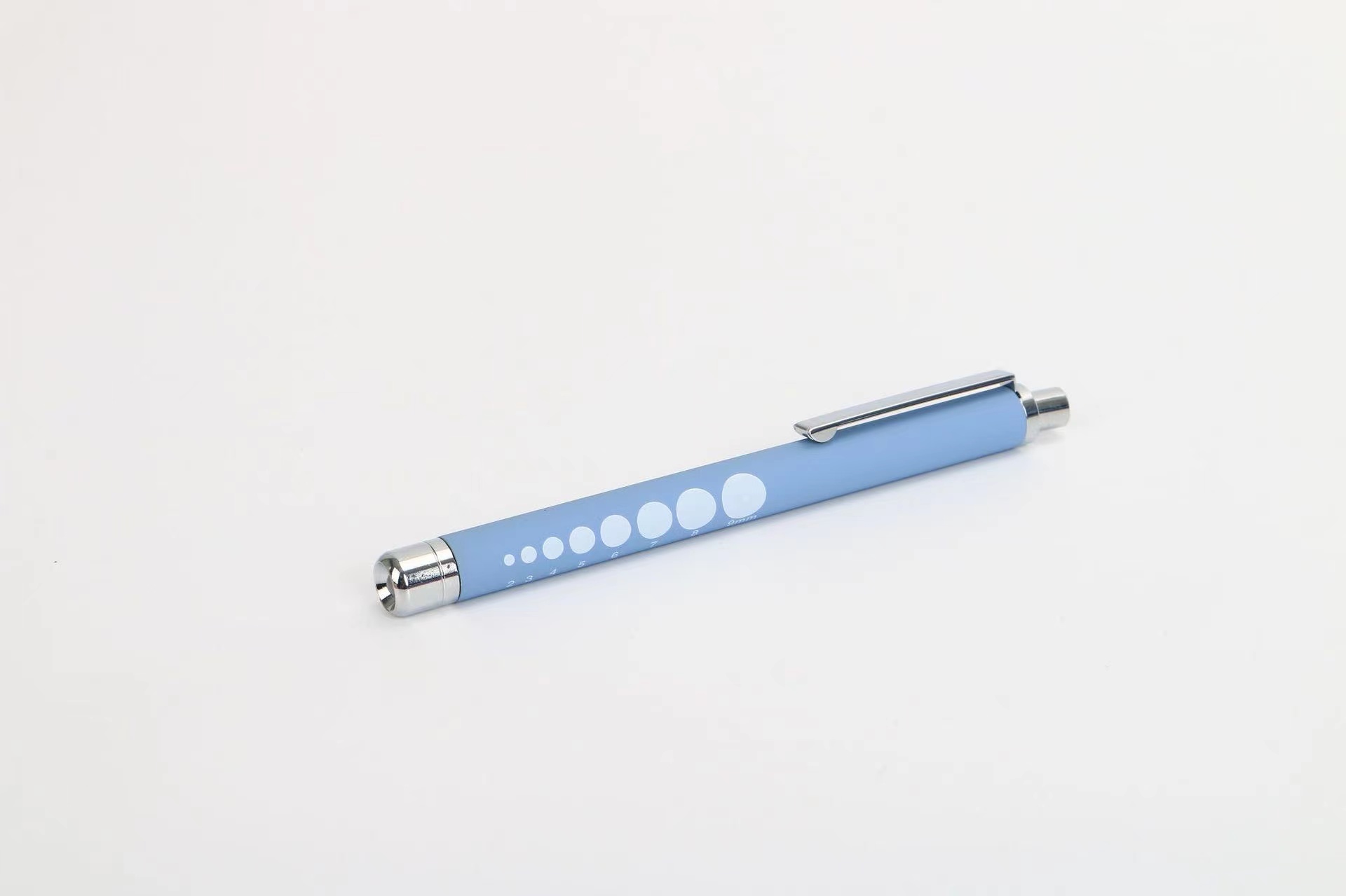 SW-PL82 Sliver Color LED Yellow Light Medical Penlight Pen Torch Flashlight