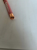 SW-PL82 Rose Pink LED Yellow Light Medical Penlight Pen Torch Flashlight with Pupil Gauge