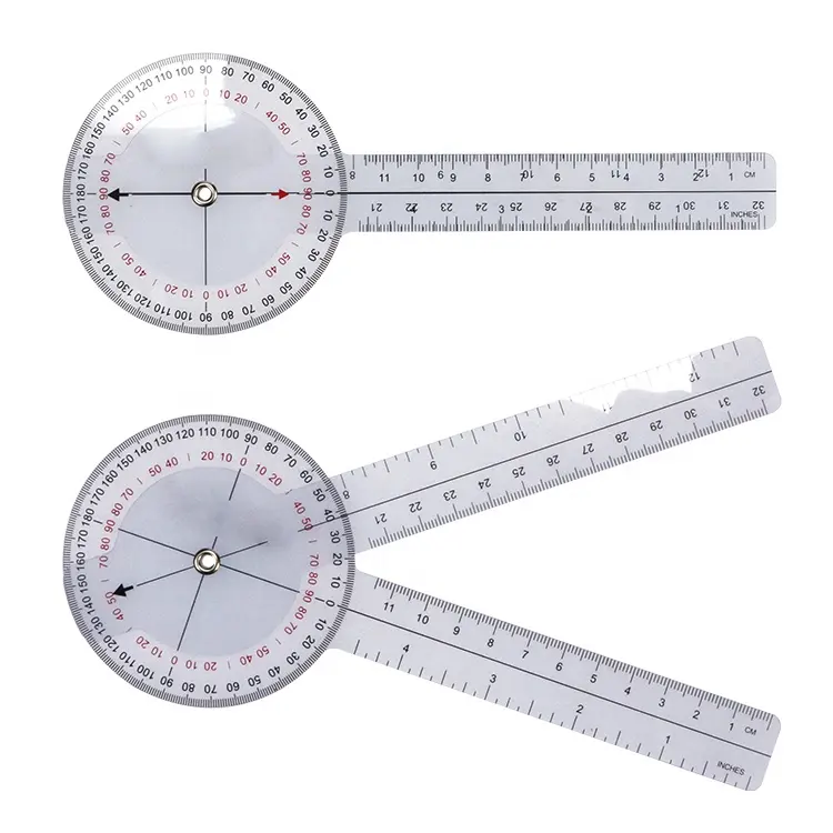Multi-Ruler Plastic Medical Ruler Goniometer