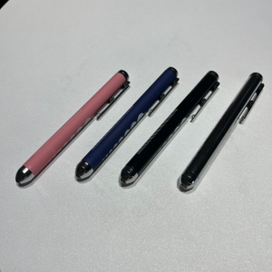 SW-PL50 Mini Aluminum Alloy Pen Yellow White Light Nurse LED Penlight Reusable Pupil Gauge Portable Mini Flashlight Examination