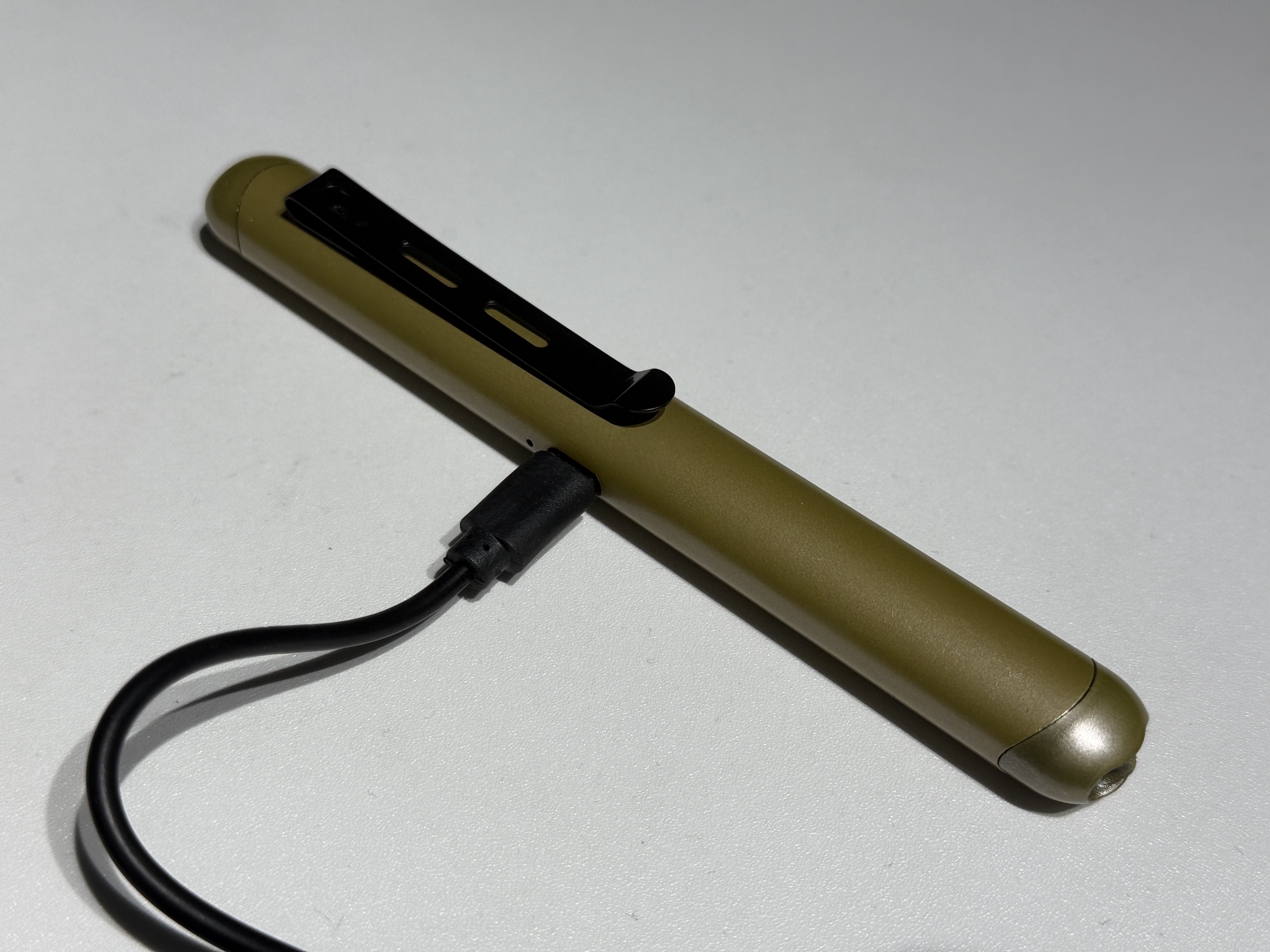 SW-PL59 Reusable Type-C Charging USB Aluminium Alloy Penlight