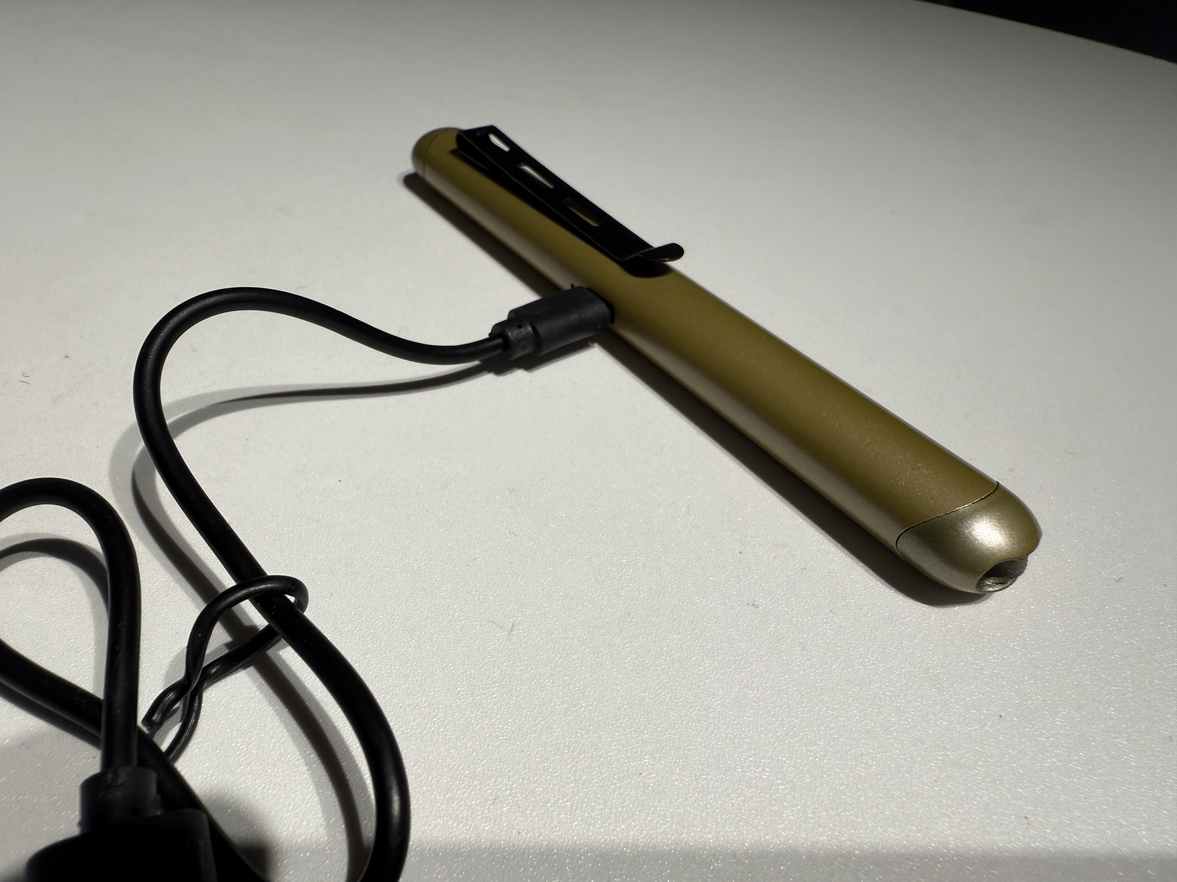 SW-PL59 Reusable Type-C Charging USB Aluminium Alloy Penlight