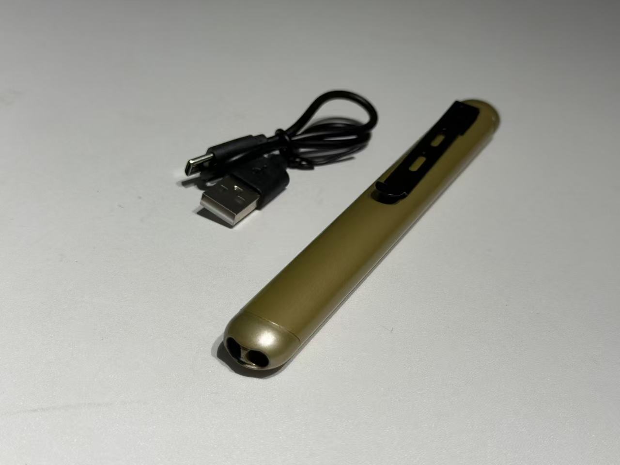 SW-PL59 Reusable Type-C Charging USB Aluminium Alloy Penlight
